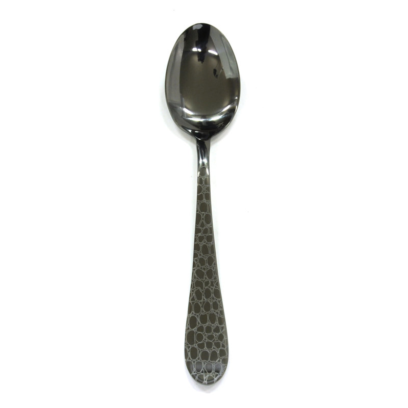 Cuillère de service Coccodrillo, Oro-nero