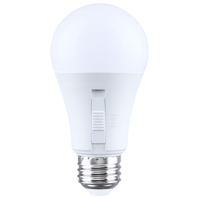 15/11/8/5 Watt A19 LED - 27K/30K/35K/40K/50K/65K 90 CRI - Medium Base - Dimmable - 120 Volt