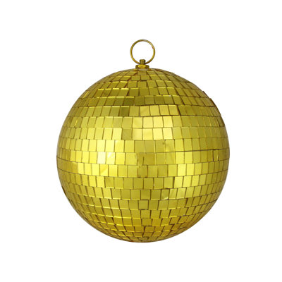 Ornement boule de Noël en verre miroitant 8 "(200mm)