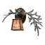 Pine Branch Valley View 1 - Light Outdoor Wall Lantern-1323238143