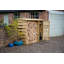 194.2cm W x 68.8cm D Solid Wood Log Store