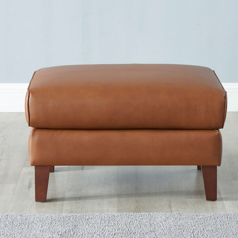 Repose-pieds en cuir Norcutt