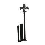 Fleur-De-Lis - Paper Towel Holder Holder Vertical Wall Mount