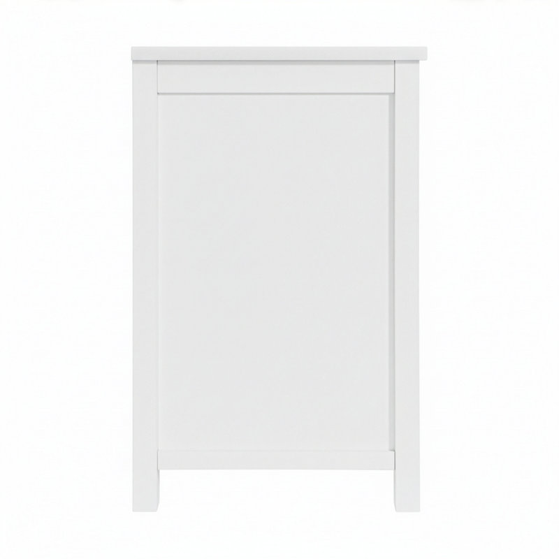 Through Lines 60" Double Bathroom Vanity, White