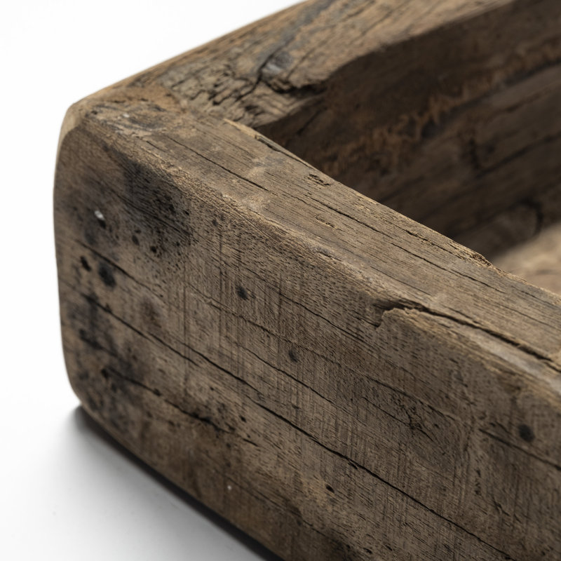 Latassha Solid Wood Decorative Tray, 3" H x 24" W x 24" L