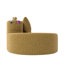 Upholstered 94.49 " Chenille Sectional