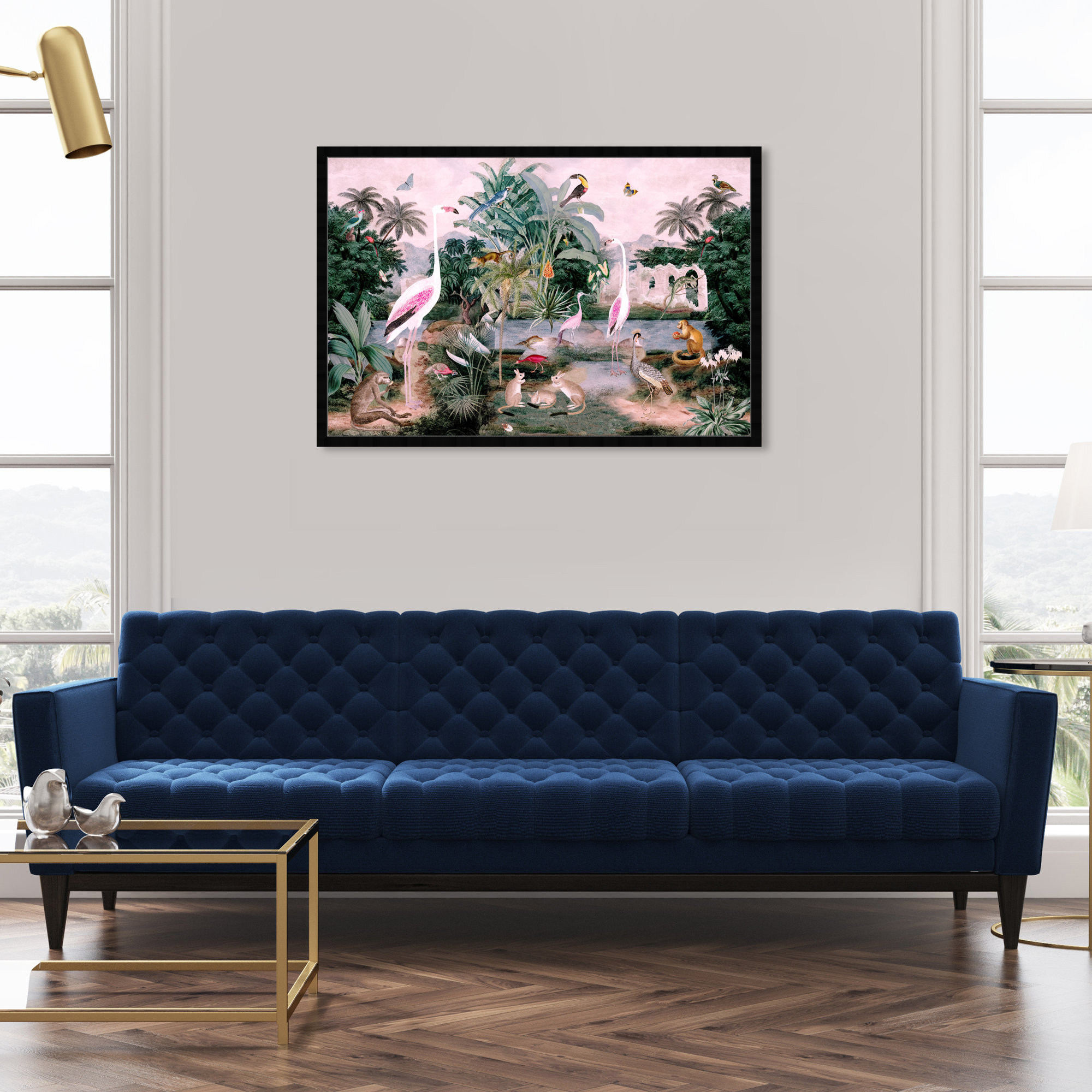 The One Place Day, 30" H x 45" W x 0.5" D