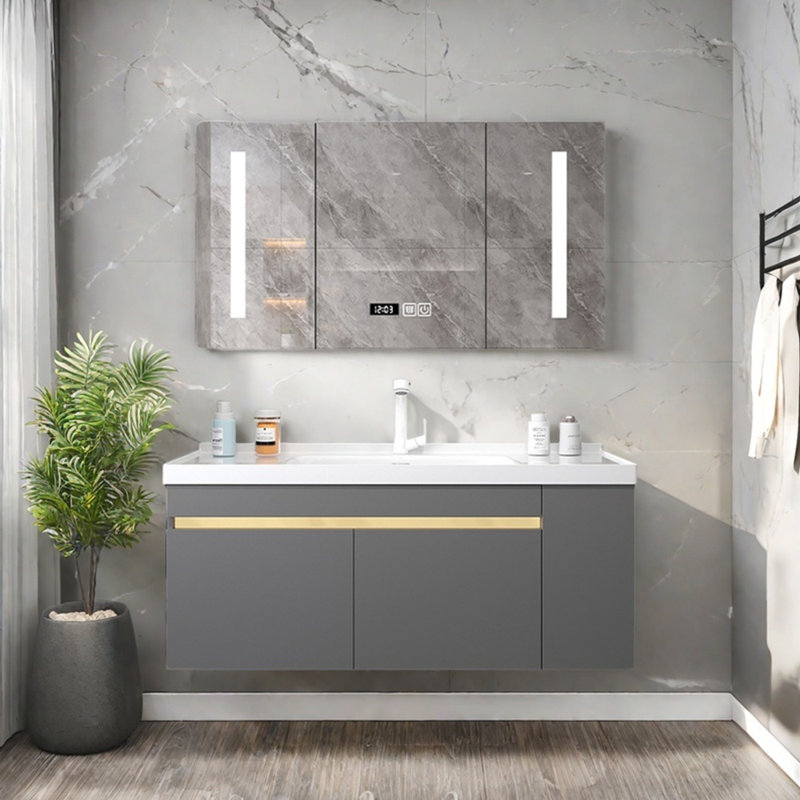 Light luxury and simple style bathroom cabinet