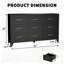 Commode 9 tiroirs 52 po 52 po
