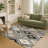 Machine Washable Indoor/Outdoor Aten ACN2331 Diamond Rug-1183702469