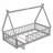 Tent-shaped Floor Bed, with Guardrails