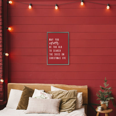 Recherchez le cadre flottant «The Skies on Christmas Eve», design par Lux + Me Designs