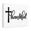 Thankful - Wrapped Canvas Print-1604305403