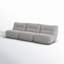 Canapé inclinable électrique 123 po Langosta-92718685