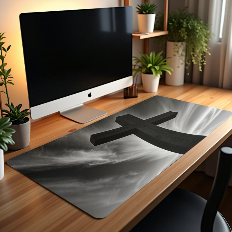 Polyester Desk Pad, 23.6x13.8