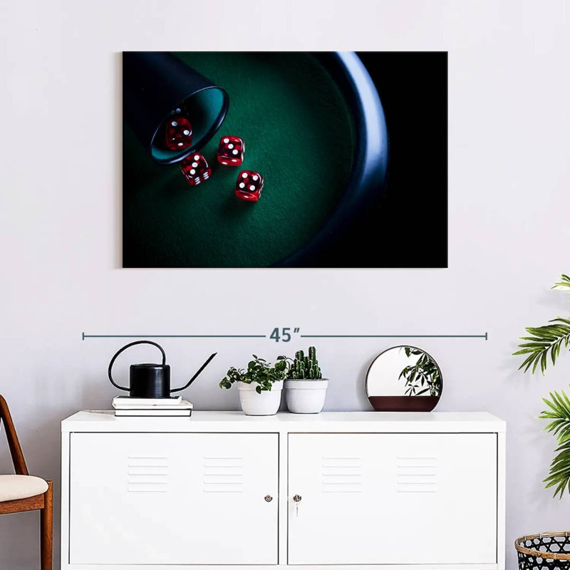 Senne Poker Dice, 24" H x 36" W