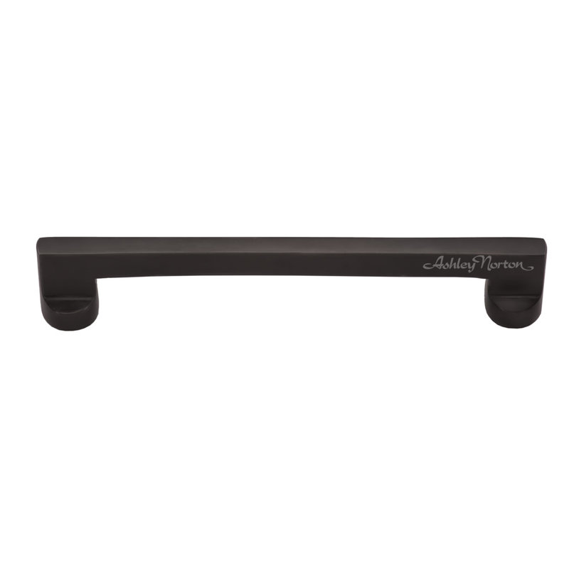 Apollo Cabinet Bar Pull, Flat Black, 6"