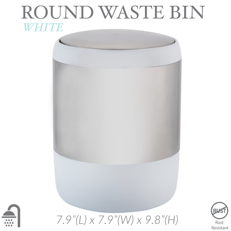 Waste Basket And Tiolet Brush