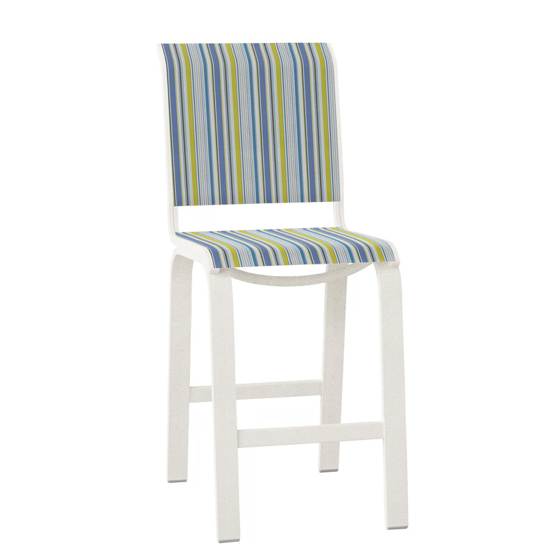 Tabouret de bar 26 po Holna, Neige texturée, Littoral