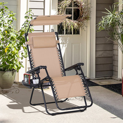 Aymelia 90cm Long Reclining Zero Gravity