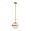 1 - Light Brass Sphere Pendant