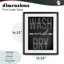«Wash And Dry Black», reproduction encadrée sous verre, design par Marcus Prime-880499716-880499718