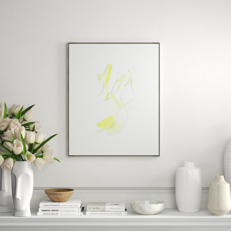Spotlight On II Print by Helen Parker, 41.5" H x 31.5" W x 1.5" D, Glass Coat