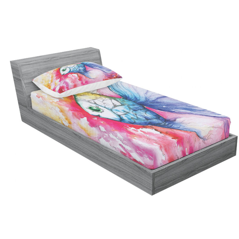 Microfiber Sheet Set, Twin XL Sheet Set with Fitted Sheet