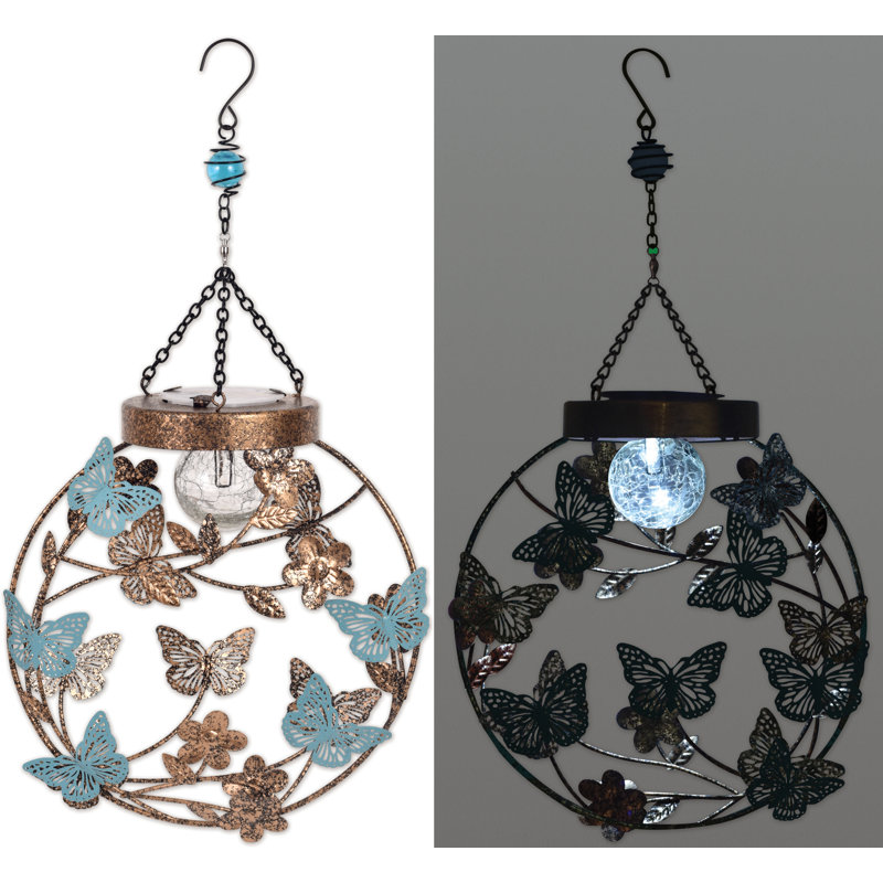 Papillon suspendu botanique solaire Butterfly