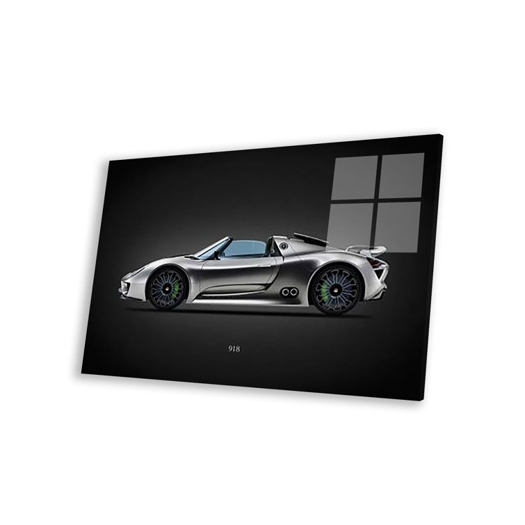 Latitude Run® Porsche 918 Print On Acrylic Glass - Wayfair Canada