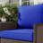 Patio Chair Cushion And Back Pillow , Navy Blue 4, Comfortable Garden Seating Outdoor Cozy Option