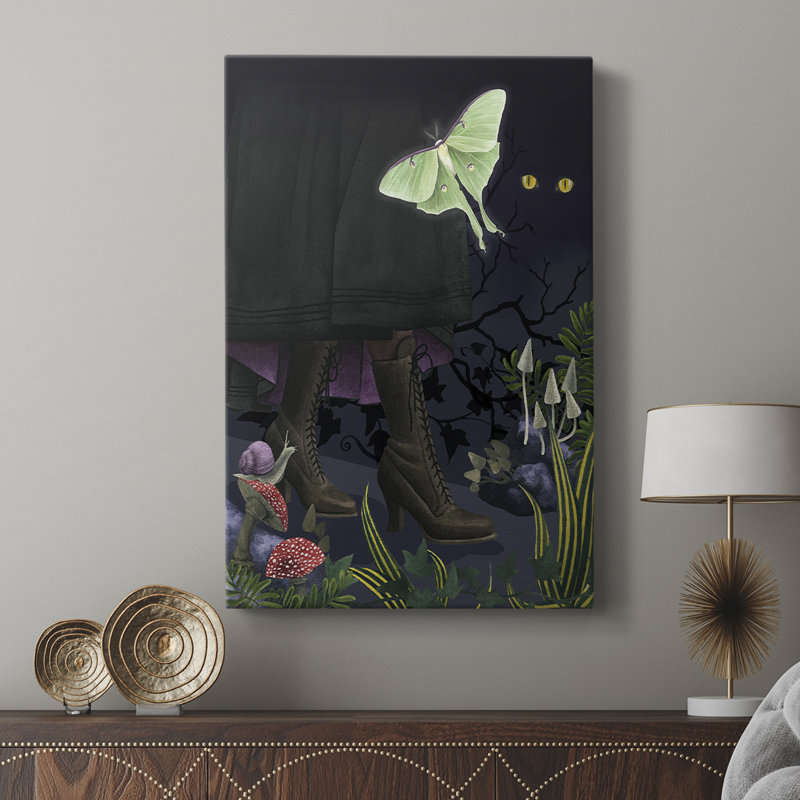 Forêt sacrée I - galerie sur mesure, H 36 po x l 24 po