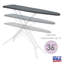 Planche à repasser à hauteur réglable à 4 pieds avec plateau perforé Seymour Home Products-87686791