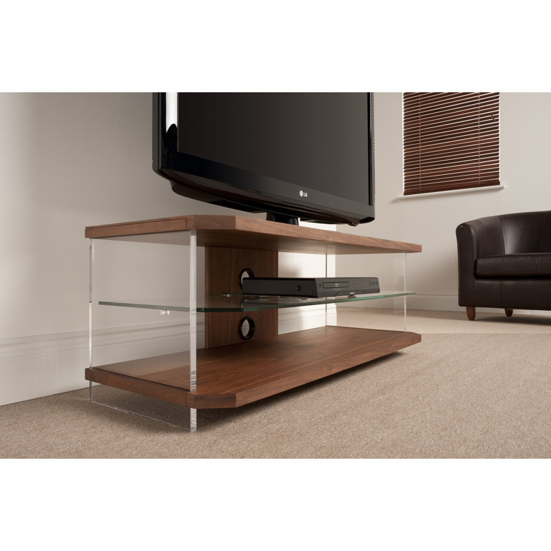 Ophion Unfinished TV Stand for TVs up to 49", Walnut