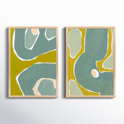 Gandia "Green on Green" 2-Piece Painting Set