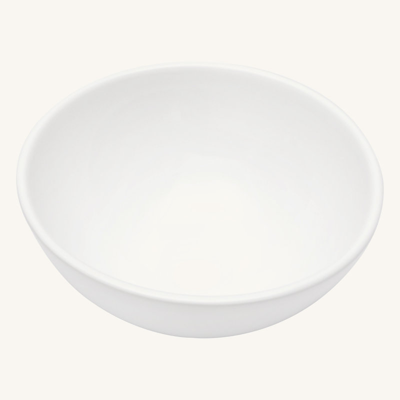 13'' White Ceramic Circular Vessel Bathroom Sink