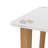Table d'appoint moderne avec tablettes de rangement