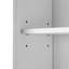 Armoire de salle de bain murale peu encombrante avec tablette réglable