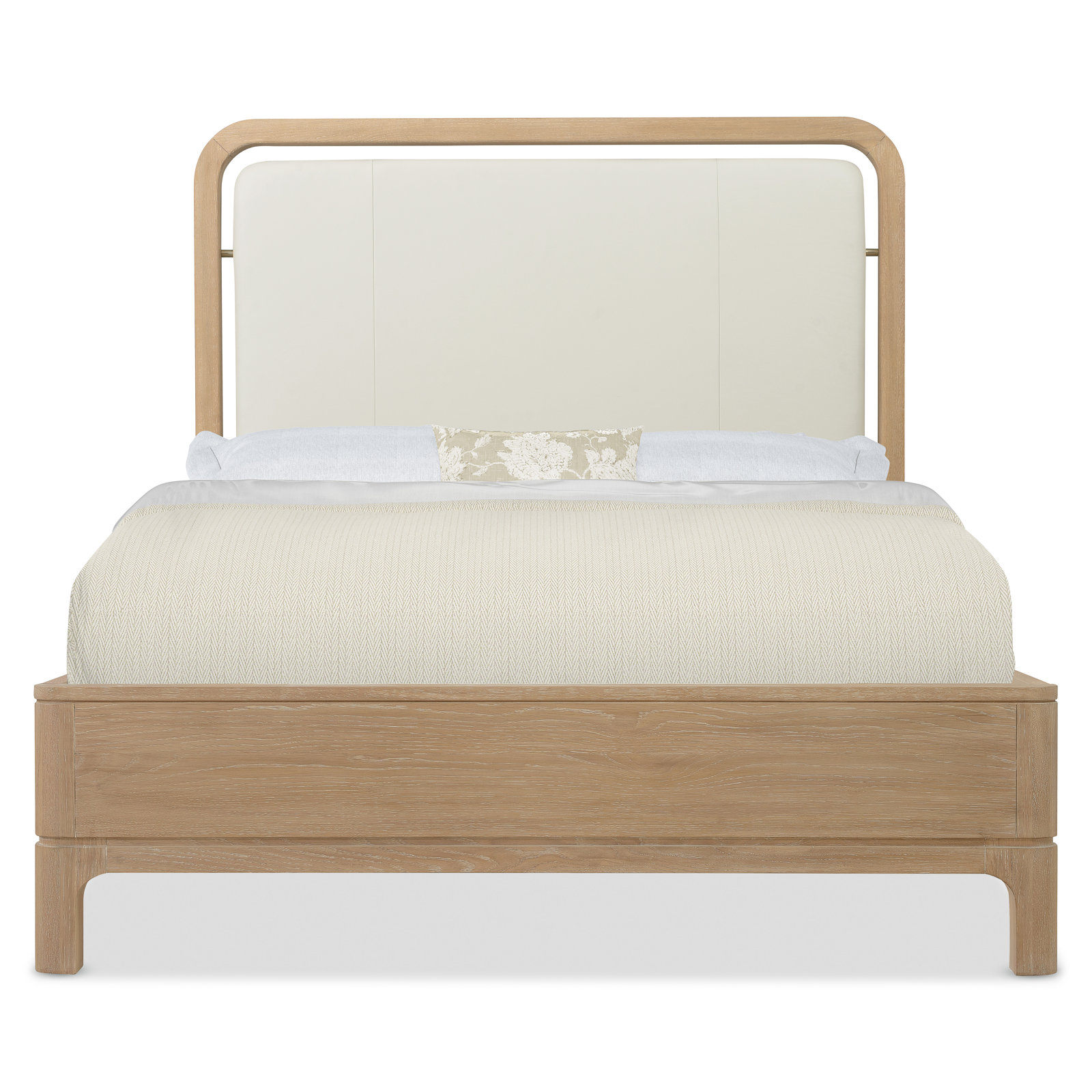 Banyon Bay Panel Bed, Queen, Brown/Cream/Tan