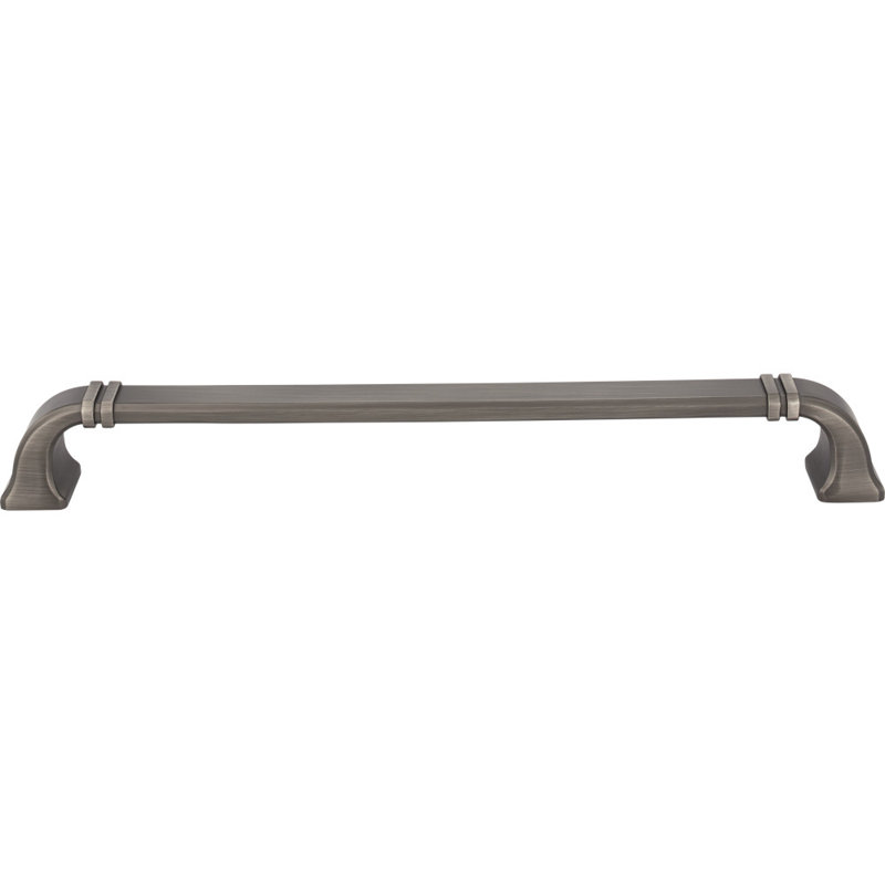Ella Bar Pull, Brushed Pewter, 6 5/16