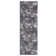 Floral Machine Washable Rug with Non-Slip Backing, Stain-Resistant Soft Low Pile Floor Mats, Foldable Farmhouse Indoor Carpet for Bedroom, Nursery