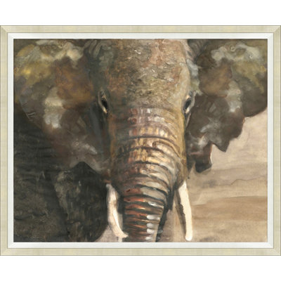 Painterly Elephant 2 Print