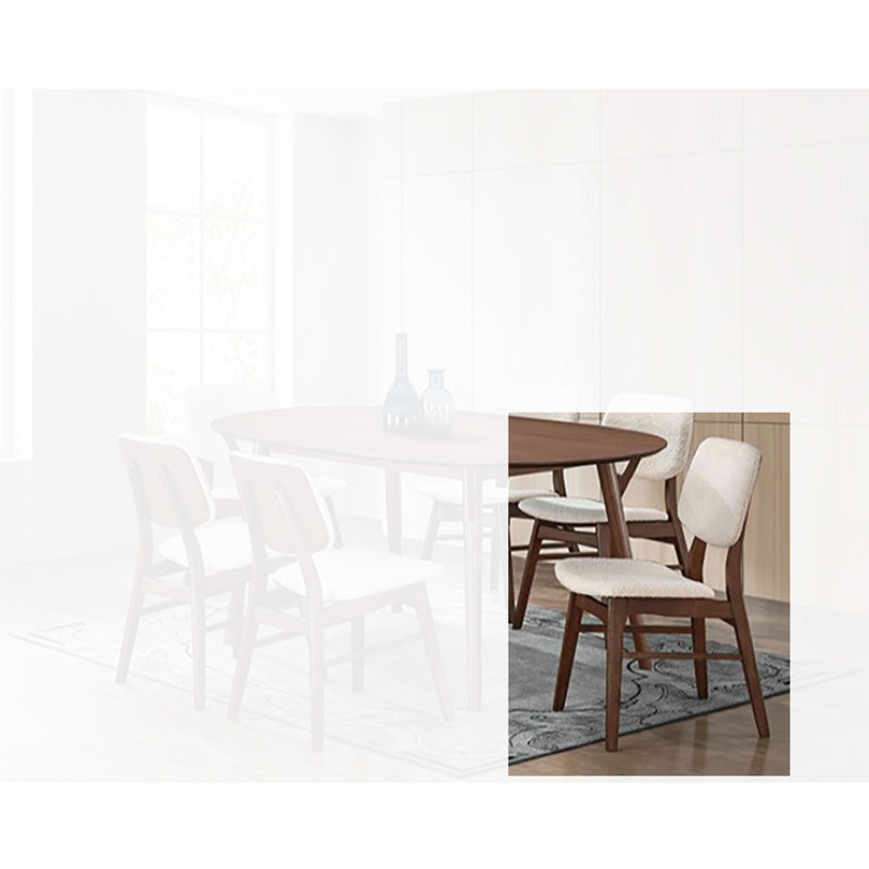 Chaise d'appoint Maud (ensemble de 2)