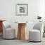 Chaise pivotante rembourrée entièrement assemblée-115126445