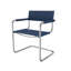 Fauteuil d'appoint en cuir Momei Saddle-263136179