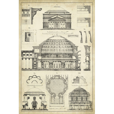 Plan vintage des architectes III