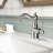 8"H Solid Brass Single-Handle Bathroom Sink Faucet-114748865