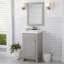18.5" Single Bathroom Vanity With Cultured Marble Top-536184375