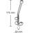 Contemporary Stainless Steel Wall Hook