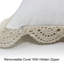 Handmade Cotton Crochet Pillow-99685970